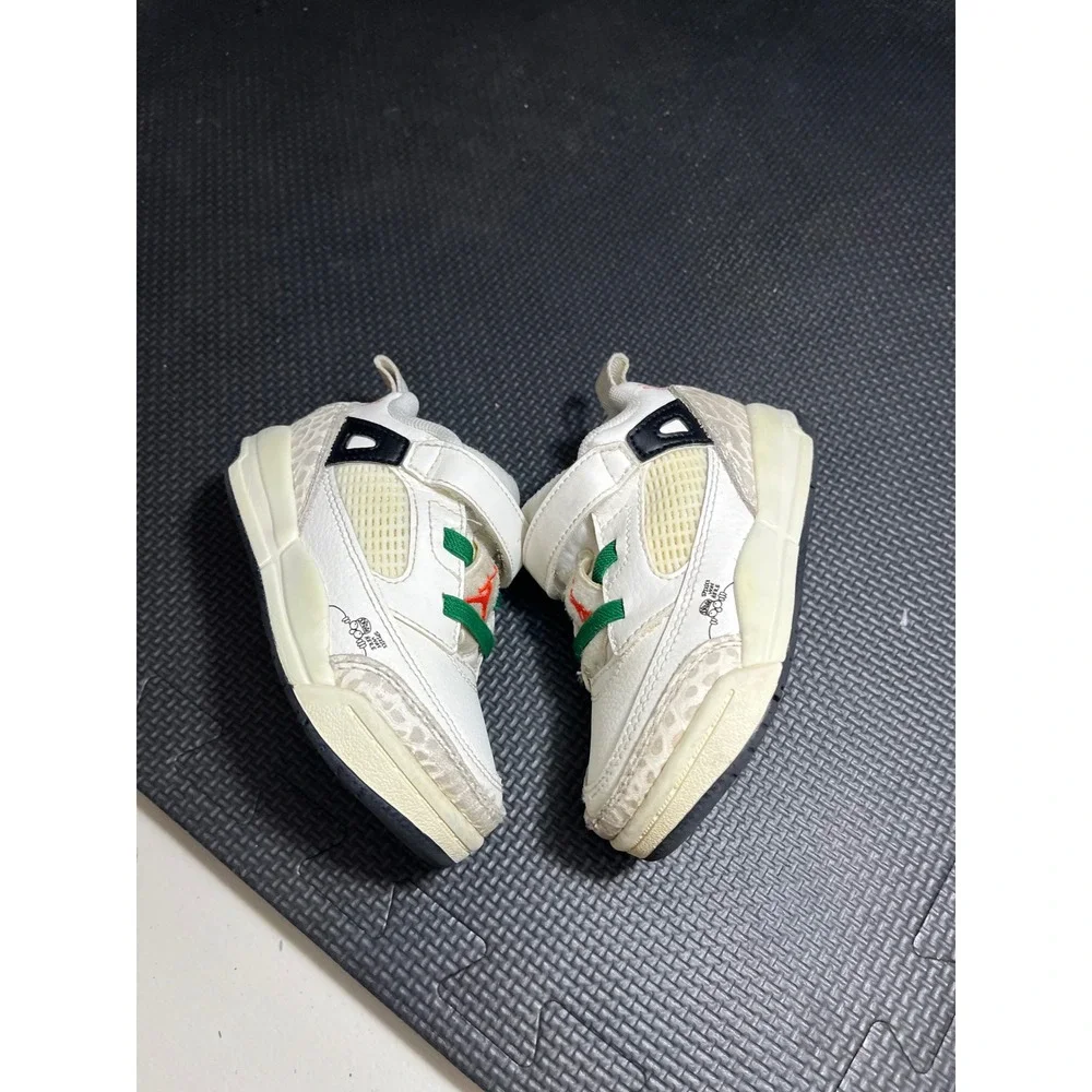 Jordan Spizike Low Toddler 7C Sail Pine Green HQ1672-183 Spike Lee‎ Sneakers